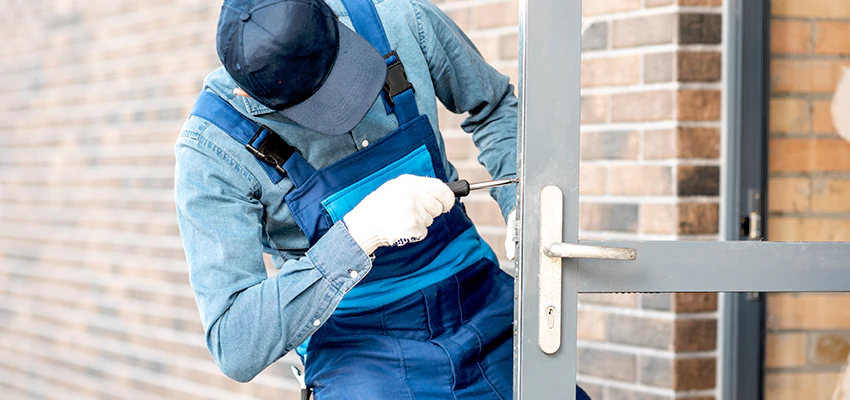Pivot Storefront Door Locks Installation in Exeter, California